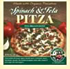 spinach & feta pitza